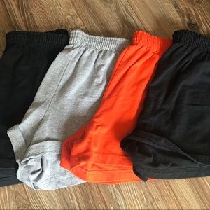 All 4 Soffe Shorts Size Small